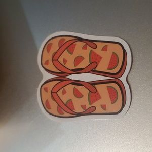 Watermelon Sandal Sticker
